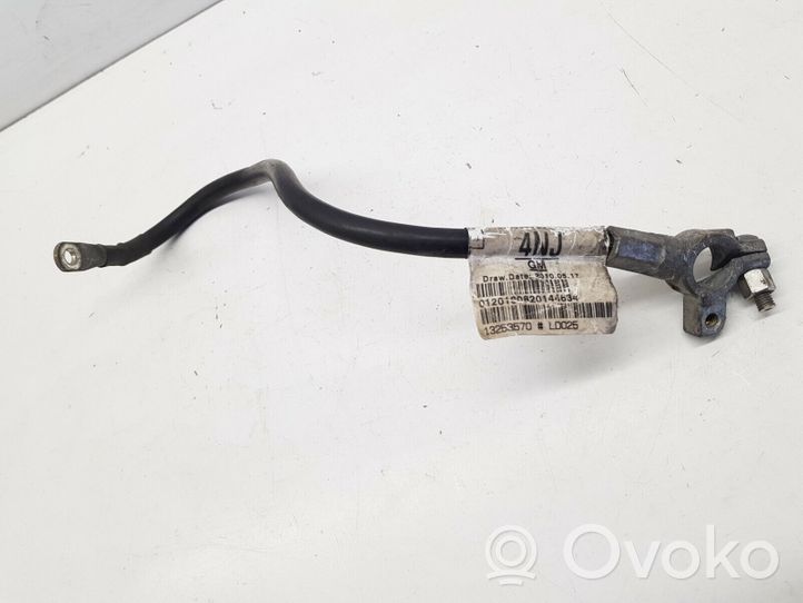 Opel Astra J Cavo negativo messa a terra (batteria) 13253570