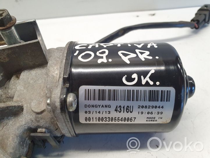 Chevrolet Captiva Motor del limpiaparabrisas 20829044