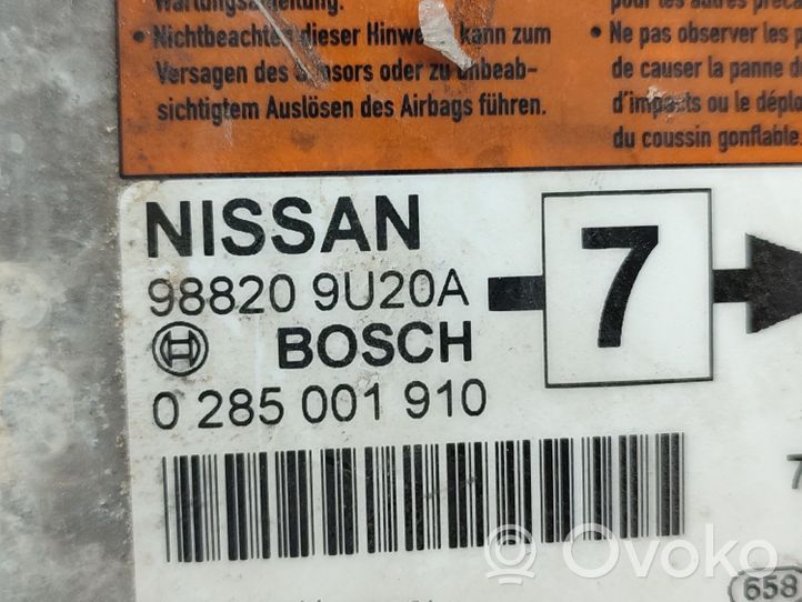 Nissan Note (E11) Turvatyynyn ohjainlaite/moduuli 