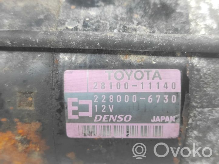 Toyota Starlet (P90) V Motorino d’avviamento 