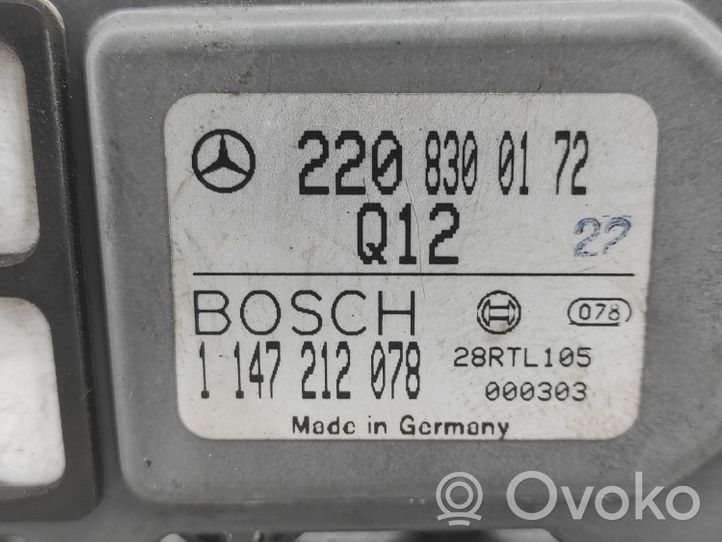 Mercedes-Benz CL C215 Sterownik / Moduł ECU 