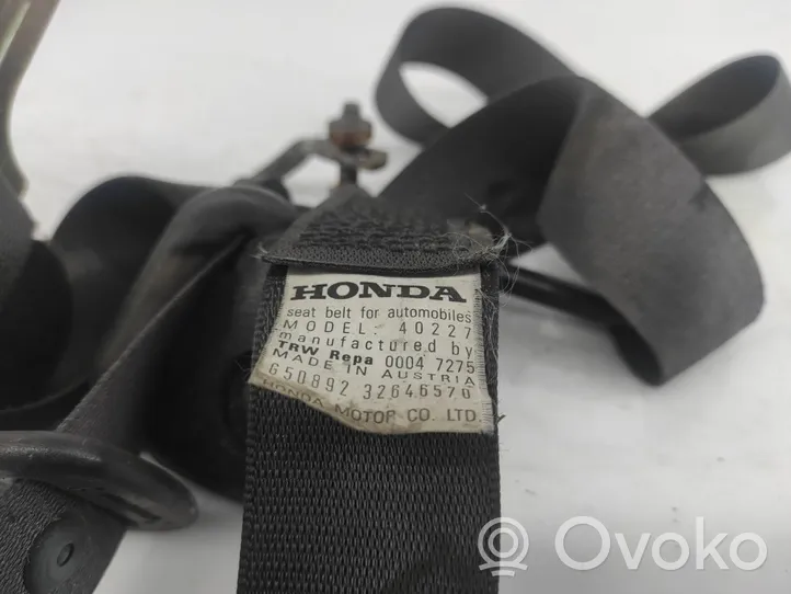 Honda Prelude Front seatbelt 