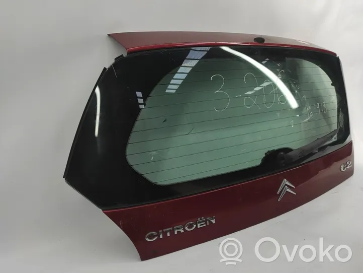 Citroen C2 Rear windscreen/windshield window 