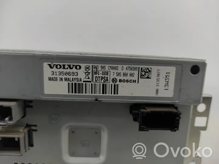 Volvo XC70 Monitor / wyświetlacz / ekran 