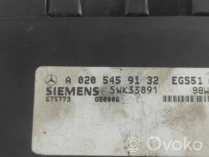 Mercedes-Benz SLK R170 Calculateur moteur ECU 