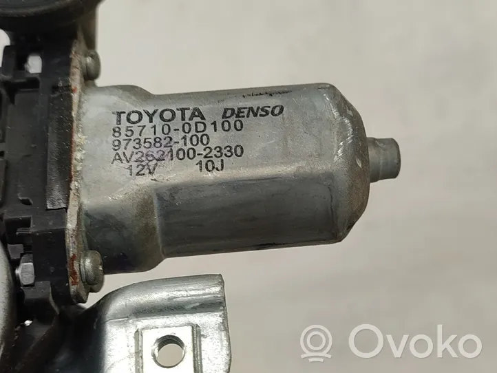 Toyota Yaris Mechanizm podnoszenia szyby przedniej bez silnika 