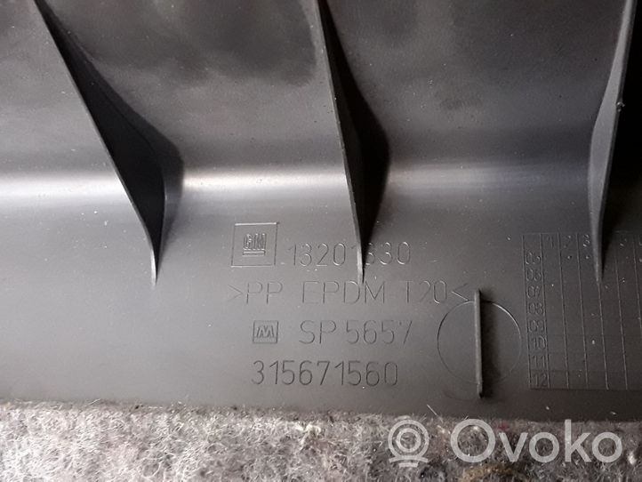 Opel Astra H Tailgate/boot lid cover trim 13201330