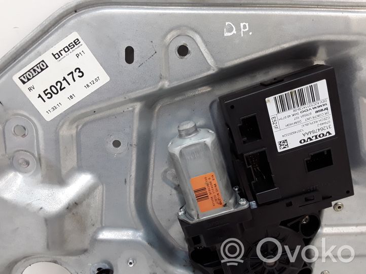 Volvo S40 Alzacristalli della portiera anteriore con motorino 31264784AA