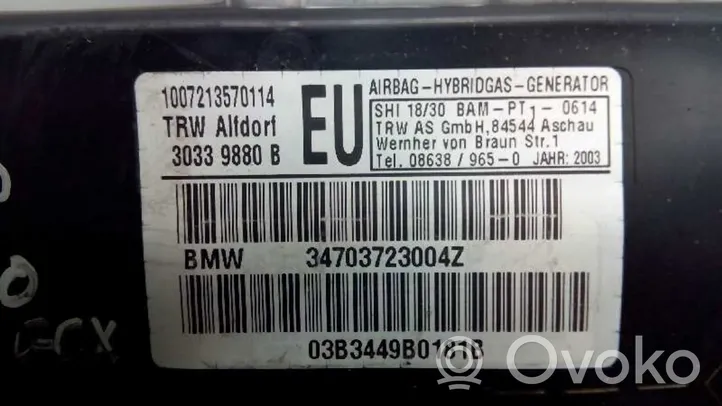 BMW X3 E83 Airbag laterale 34703723004Z