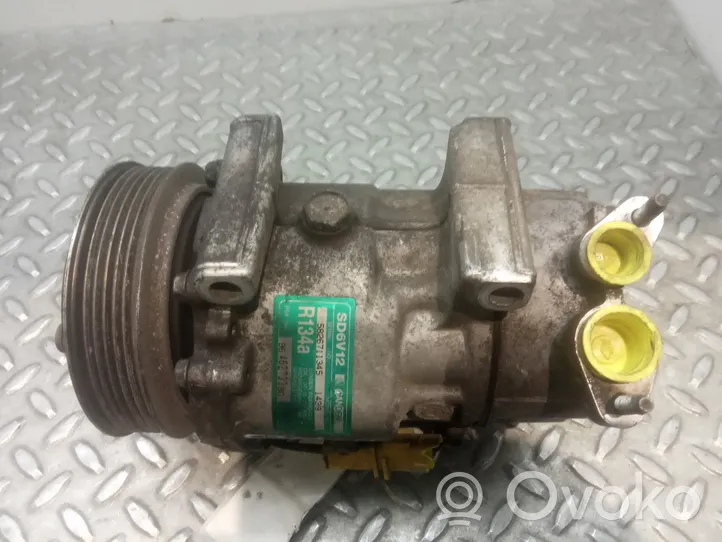 Citroen C2 Ilmastointilaitteen kompressorin pumppu (A/C) SD6V121439
