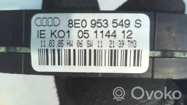 Audi A4 S4 B7 8E 8H Sonstige Steuergeräte / Module 8E0953549S