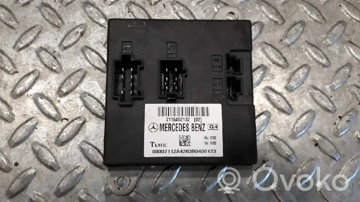 Mercedes-Benz E W211 Muut ohjainlaitteet/moduulit 211545213202