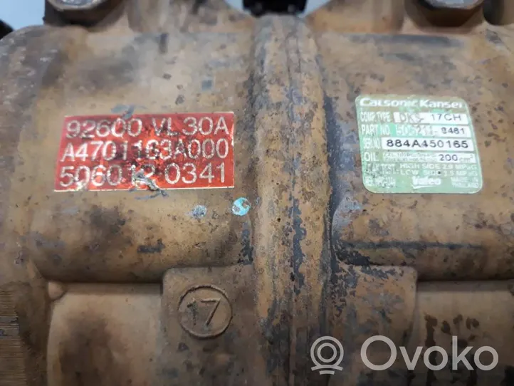 Nissan NP300 Compressore aria condizionata (A/C) (pompa) 