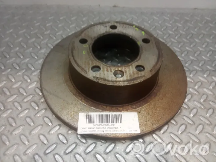 Renault Master II Rear brake disc 