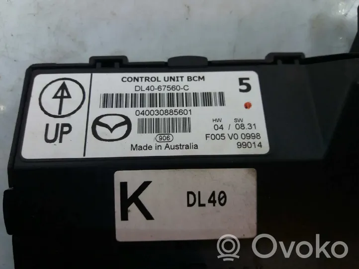 Mazda 2 Muut ohjainlaitteet/moduulit DL4067560C