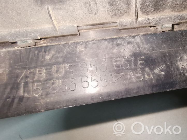 Volkswagen Bora Maskownica / Grill / Atrapa górna chłodnicy 1J5853651F