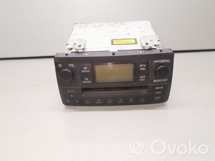 Toyota Corolla E120 E130 Unité principale radio / CD / DVD / GPS 8612002260