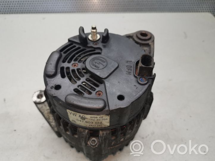 Skoda Fabia Mk1 (6Y) Generatore/alternatore 047903017