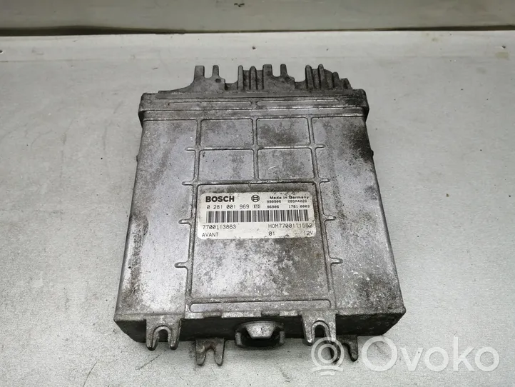 Renault Megane I Sterownik / Moduł ECU 7700113863