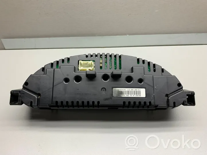 Mercedes-Benz C W203 Compteur de vitesse tableau de bord A2035407547