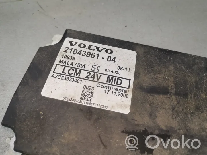 Volvo 440 Module d'éclairage LCM 21043961