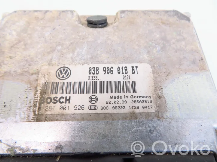 Seat Toledo II (1M) Sterownik / Moduł ECU 0281001926