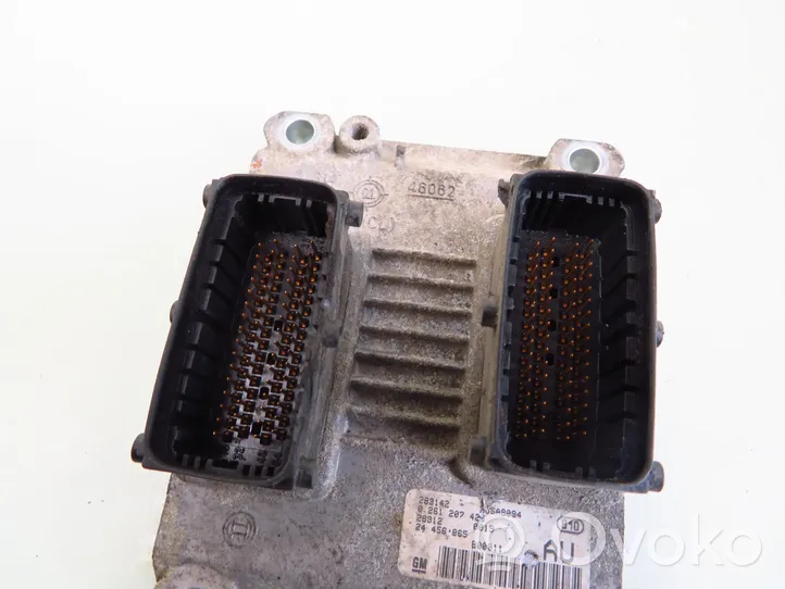 Opel Agila A Unité de commande, module ECU de moteur 0261207423