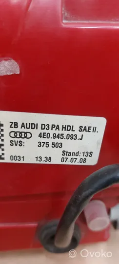 Audi A8 S8 D3 4E Galinių žibintų komplektas 4E0945095J