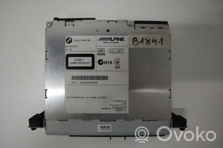 BMW 3 F30 F35 F31 Navigaatioyksikkö CD/DVD-soitin AL2023C0610309