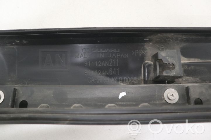 Subaru Outback (BT) Rivestimento portiera posteriore (modanatura) 91112AN211