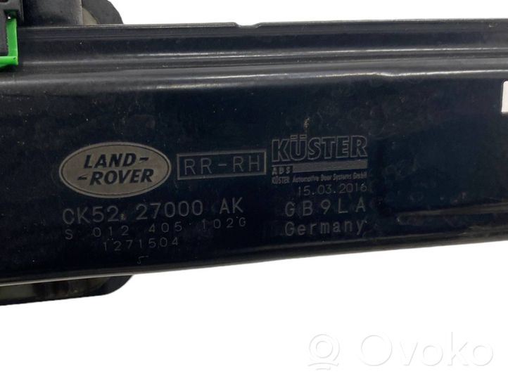 Land Rover Range Rover L405 Mécanisme lève-vitre de porte arrière avec moteur CK5227000AK