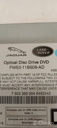 Jaguar XJ X351 Navigaatioyksikkö CD/DVD-soitin FW9311B608AD