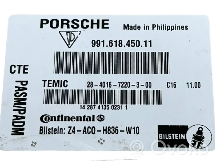 Porsche 911 991 Centralina/modulo sospensioni 99161845011