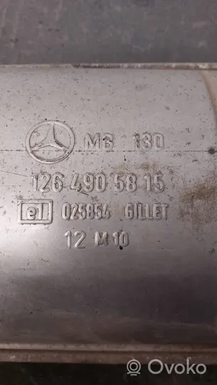 Mercedes-Benz 380 560SEC C126 Dubultais trokšņa slāpētājs 1264905815