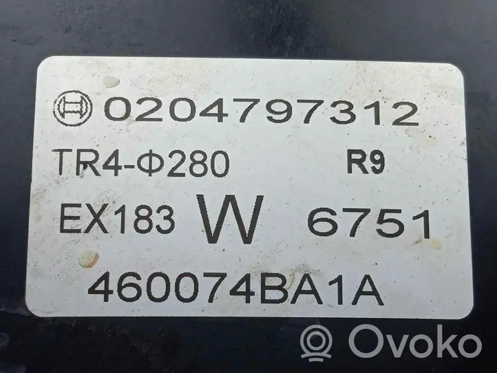 Nissan X-Trail T32 Hydraulic servotronic pressure valve 