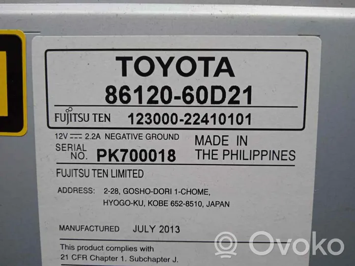 Toyota Land Cruiser (J150) Audio HiFi garso valdymo blokas 