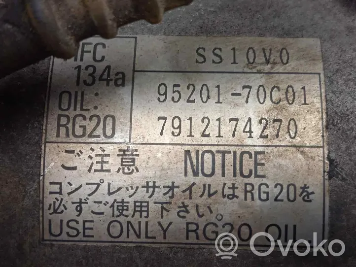 Suzuki Wagon R+ Air conditioning (A/C) compressor (pump) 