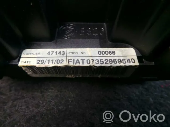 Fiat Stilo Panel lighting control switch 07352969540