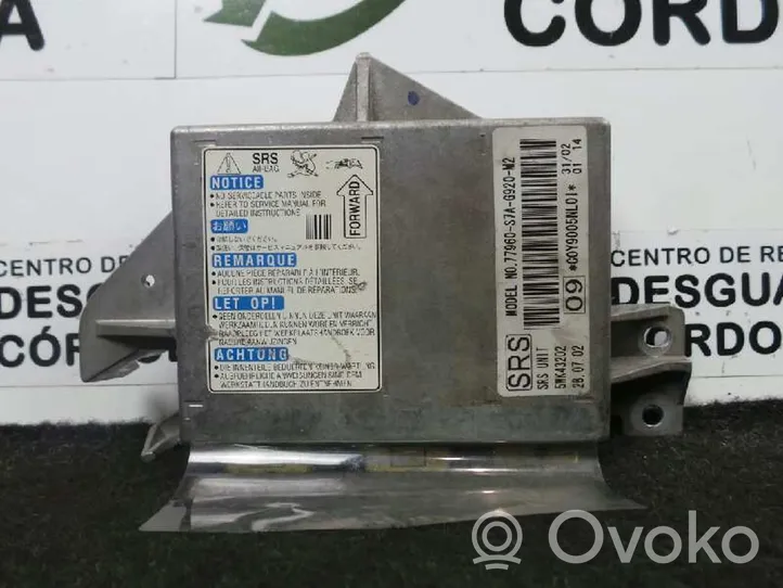 Honda Stream Airbag control unit/module 