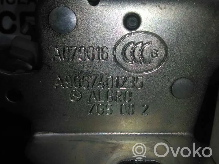 Volkswagen Crafter Cerradura del portón trasero A9067401235