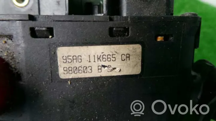 Ford Escort Przycisk / Pokrętło regulacji oświetlenia deski rozdzielczej 95AG11K665CA