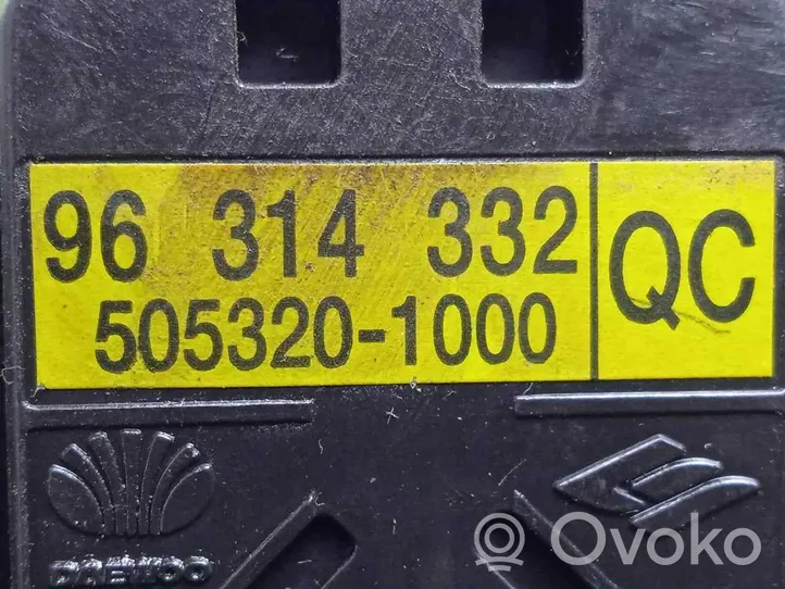 Daewoo Matiz Panel lighting control switch 96314332