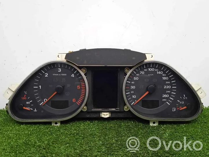 Audi A6 S6 C6 4F Tachimetro (quadro strumenti) 