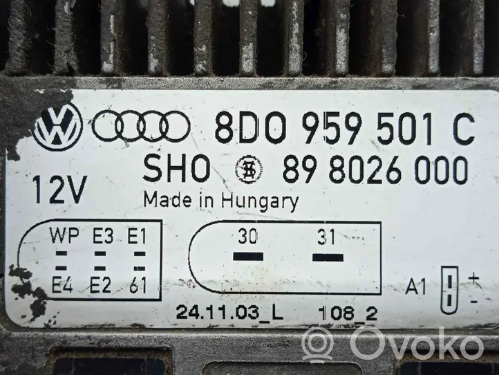 Audi A6 S6 C6 4F Реостат вентилятора печки 