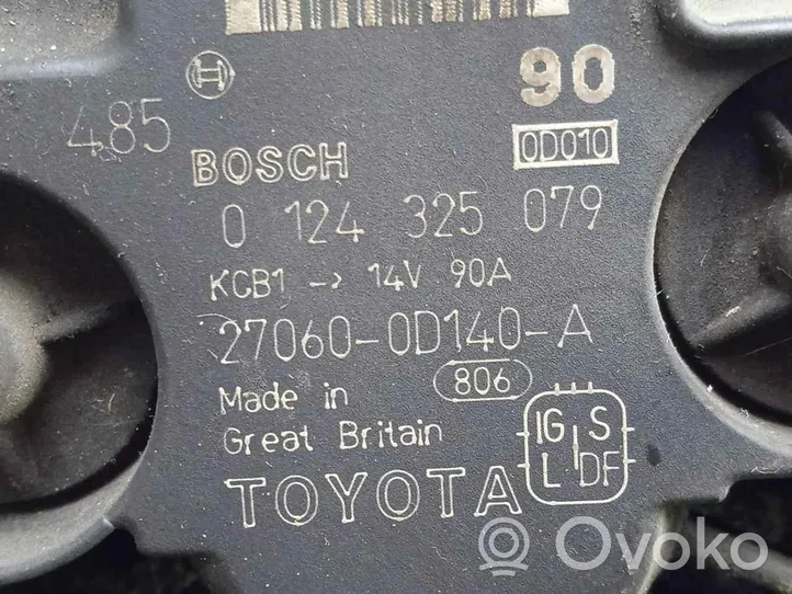 Toyota Corolla E120 E130 Générateur / alternateur 