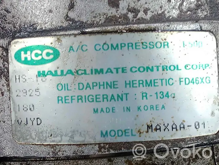 Hyundai Santa Fe Ilmastointilaitteen kompressorin pumppu (A/C) MAXAA01