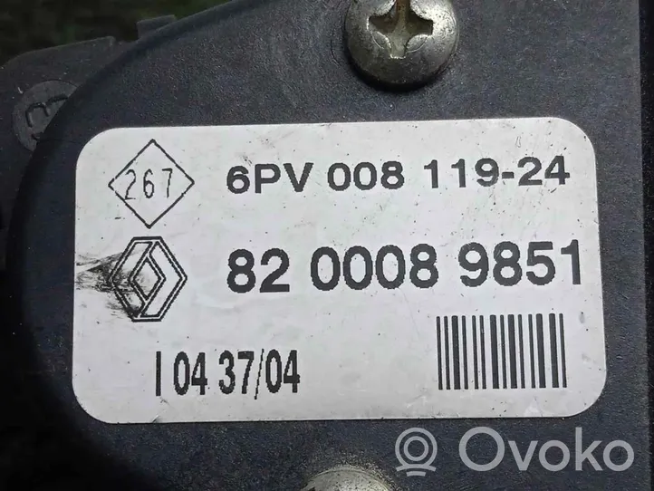 Renault Clio II Sensor de aceleración 8200089851