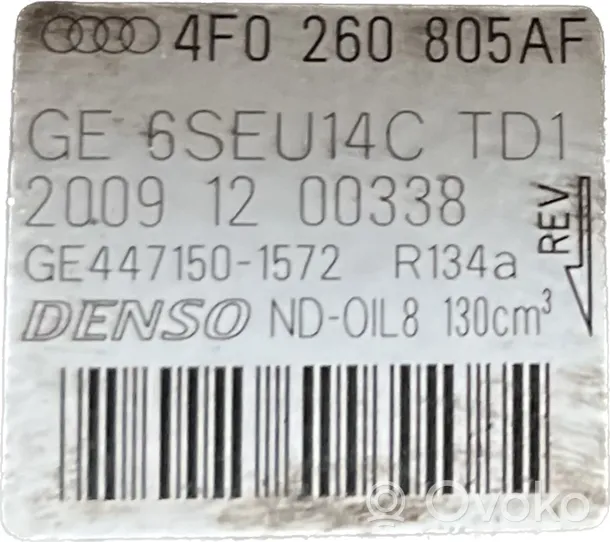 Audi A6 S6 C6 4F Compressore aria condizionata (A/C) (pompa) 