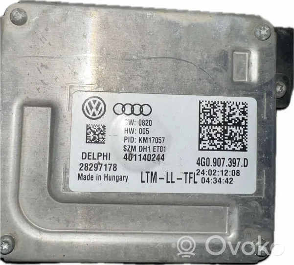 Audi A6 S6 C7 4G Phare frontale 4G0941754C