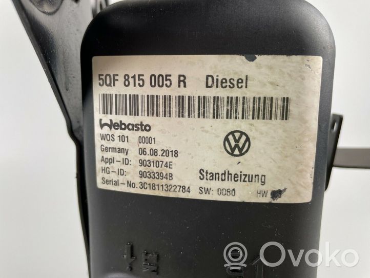 Volkswagen Tiguan Autonominis šildytuvas (webasto) 5QF815005R